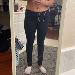 American eagle black jegging